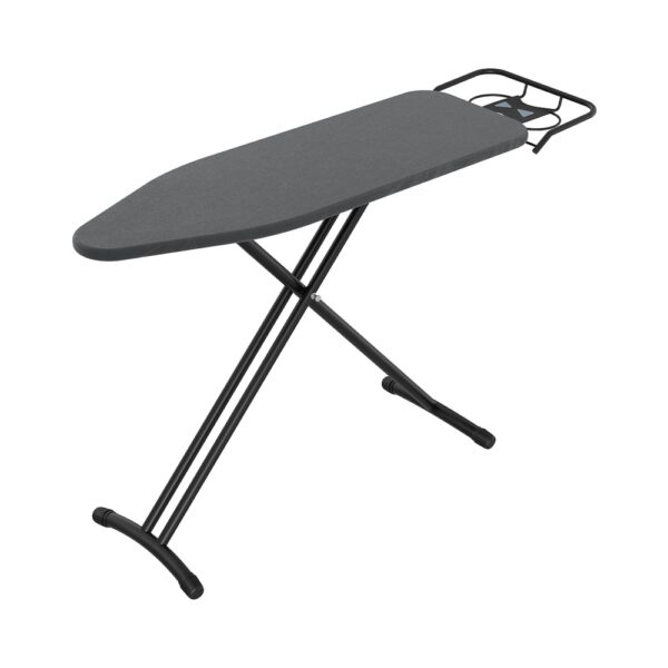 Fanno-Ironing Board Foldable Black 3 Tier Height Adjustable Non Slip Storage