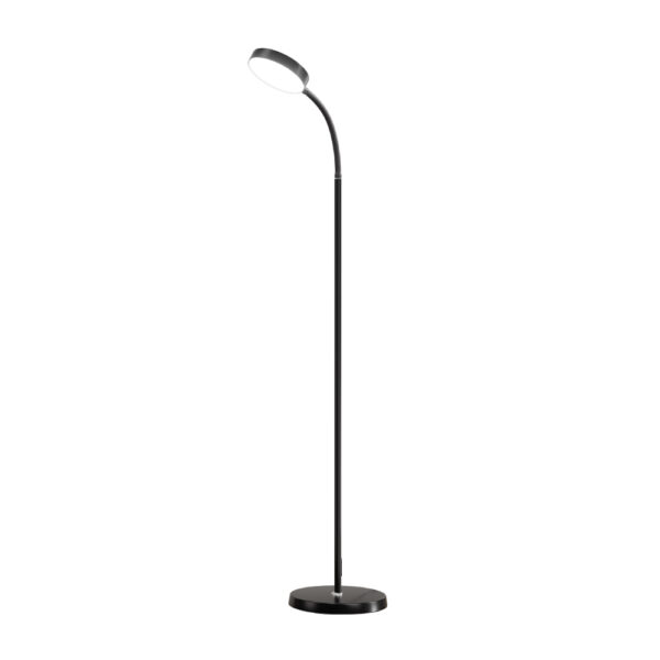 Fanno-LED Floor Lamp with Remote Control Adjustable Brightness and Color Temperature