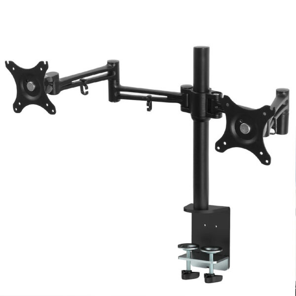 Fanno-Dual Monitor Arm Stand Adjustable VESA Mount for 10 to 30 Inch Screens