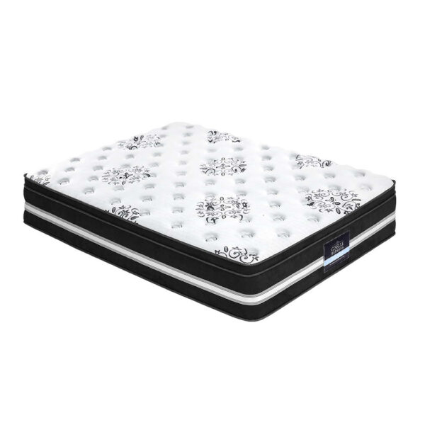 Fanno-Euro Top Mattress 34cm King Size Cool Gel Memory Foam Medium Firm Support