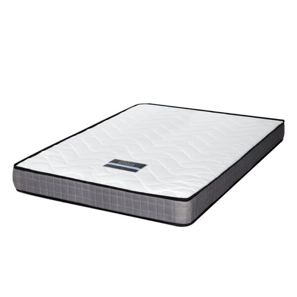 Fanno-Medium Firm Bonnell Spring Mattress 13cm King Single Hypoallergenic Supportive Comfort