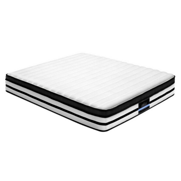 Fanno-Euro Top Mattress King Size High Density Foam Plush Comfort Hypoallergenic 27cm