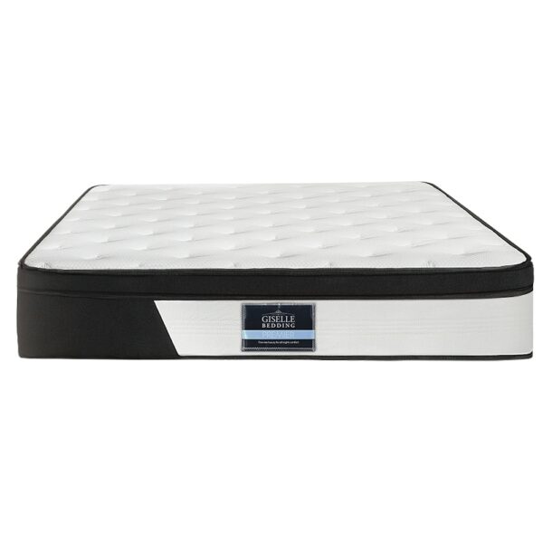 Fanno-Medium Firm Euro Top Mattress 30cm Queen Hypoallergenic Pocket Spring Support