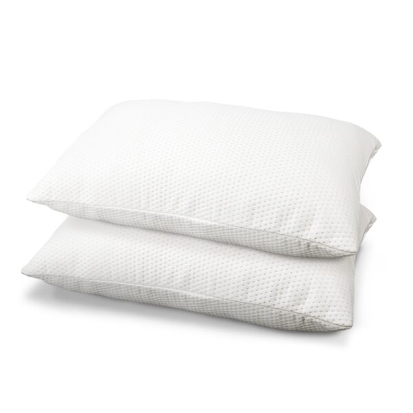 Fanno-Set of 2 High Density Memory Foam Pillows for Neck Support and Comfort