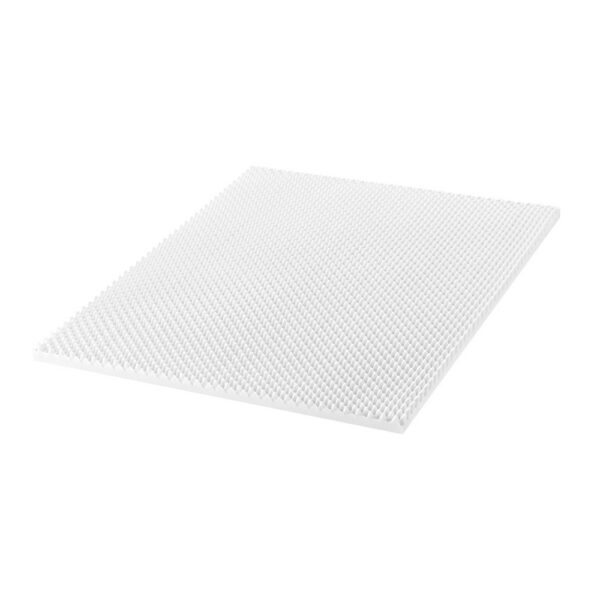 Fanno-Egg Crate Foam Mattress Topper 5cm High-Density Comfortable Support Double Size