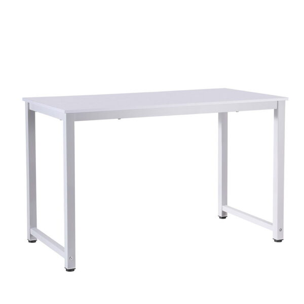 Fanno-Wide Computer Desk for Home Office Study with Metal Frame and Anti-Scratch Feet