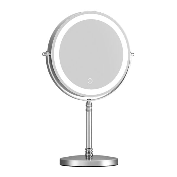 Fanno-Makeup Mirror with LED Light 10X Magnification Touch Control Adjustable Brightness