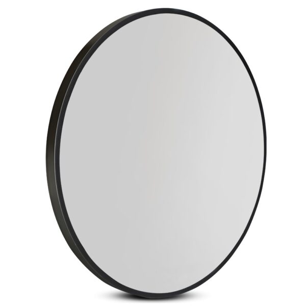 Fanno-Round Wall Mirror 60cm Thick Premium Clarity Home Decor Bathroom Makeup Mirror