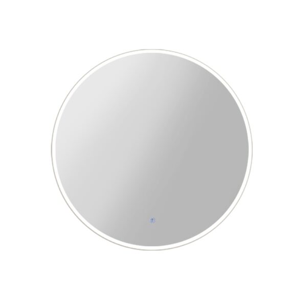 Fanno-LED Mirror 70cm Round Anti-Fog Waterproof Touch Control Makeup Bathroom Decor