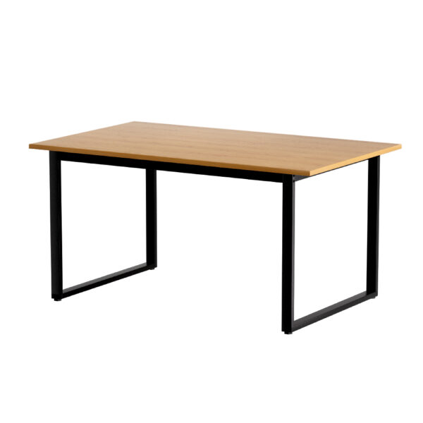 Fanno-Industrial  Dining Table for 4-6 People Scratch Resistant Easy to Clean