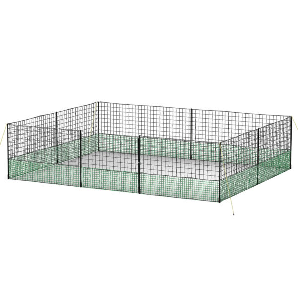 Fanno-Electric Chicken Fence Netting 25m x 125cm for Ducks Geese Hens and Poultry