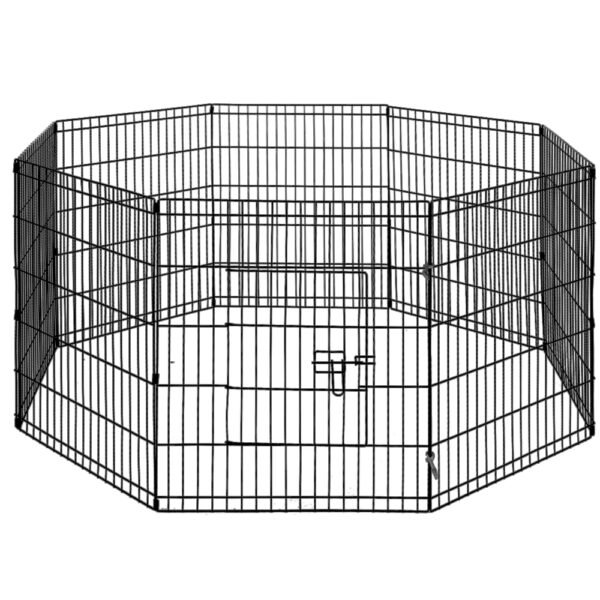 Fanno-8 Panel Pet Playpen Durable Foldable Indoor Outdoor Exercise Fence for Pets