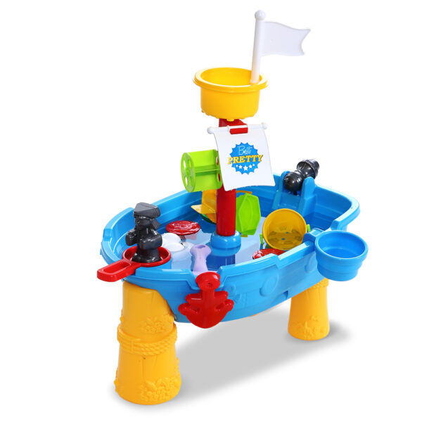 Fanno-Kids Sand and Water Table Outdoor Play Set for Ages 3 Eco-Friendly Fun