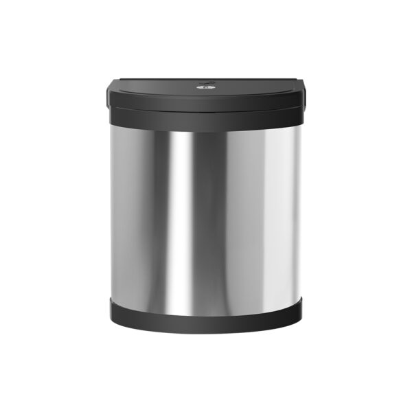 Fanno-Smart Cabinet Swing Out Bin with Auto Open Lid 12L Stainless Steel Space Saver