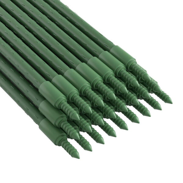 Fanno-Plant Stakes for Garden Support Set of 24 Durable Metal 92cm for Trees Shrubs Vines