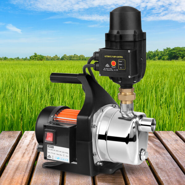 Fanno-Garden Water Pump 1500W High Pressure for Rain Tank Farm Irrigation System