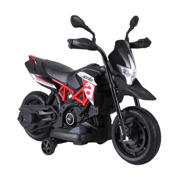 Fanno-Kids Electric Ride On Motorbike Aprilia Dorsoduro 900 for Ages 3 and Up