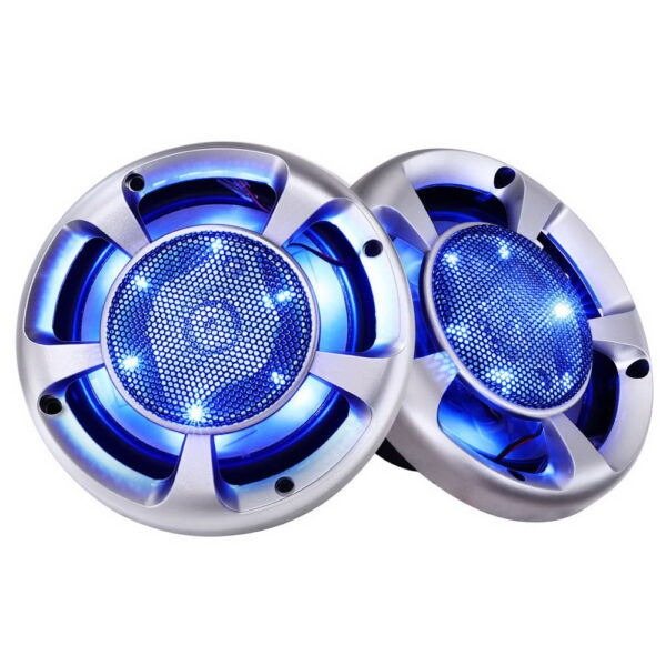 Fanno-6.5 Inch Car Speakers Set with Blue LED Lights for Enhanced Sound Quality