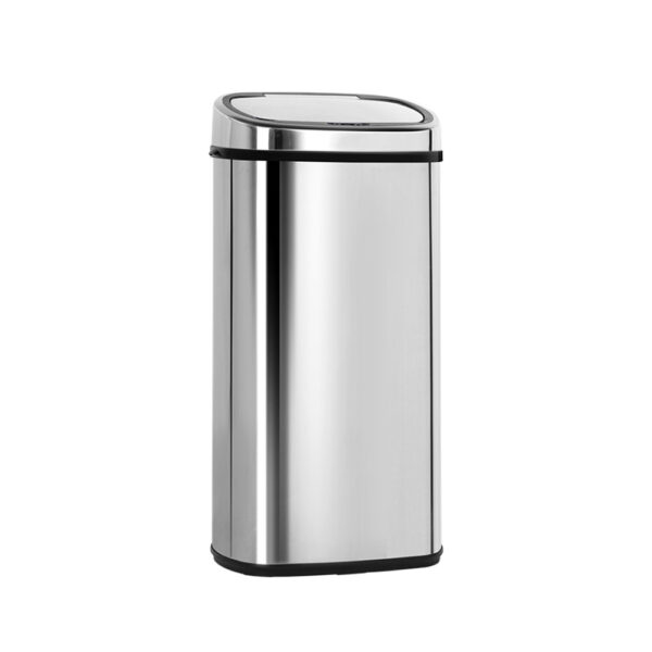 Fanno-Stainless Steel 68L Motion Sensor Rubbish Bin Hands-Free Odor Free Kitchen Trash