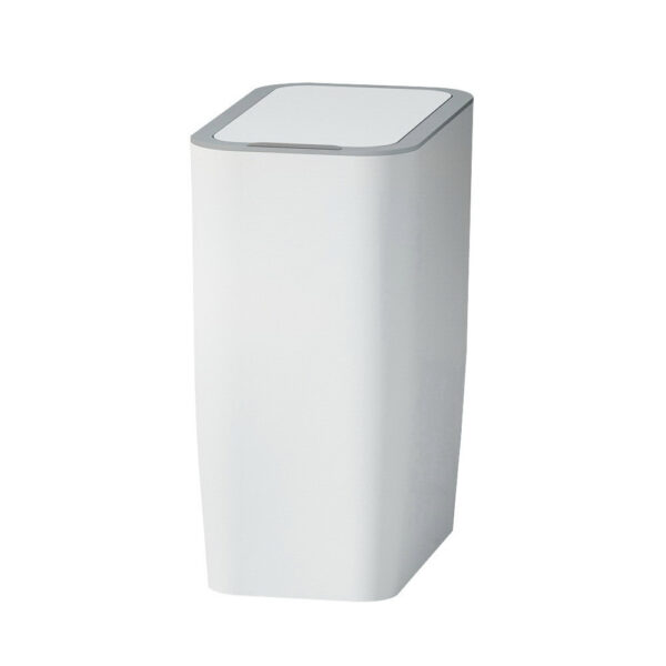 Fanno-9L Motion Sensor Bin Automatic Hands-Free Trash Can White Hygienic Odour Lock