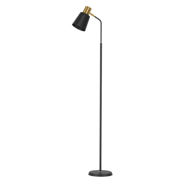 Fanno-LED Floor Lamp Modern Design for Home Office Reading Task Lighting Black