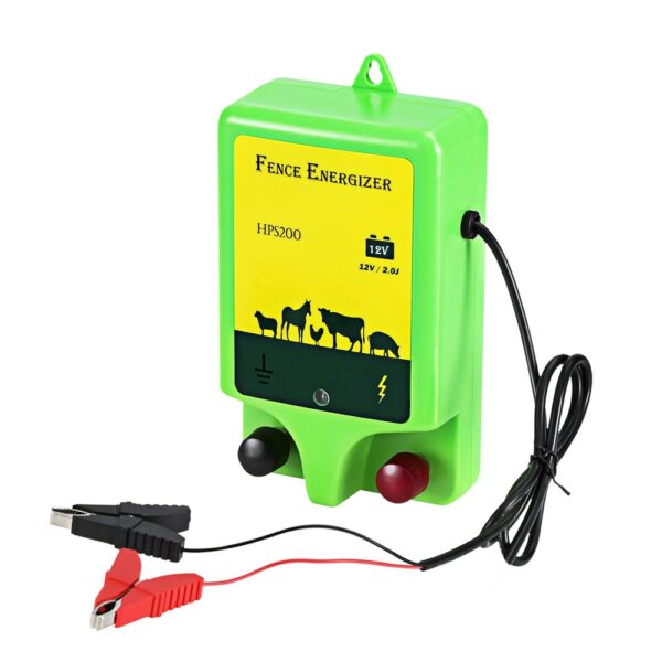 Fanno-Battery-Powered Electric Fence Energiser 18km 1.56J for Livestock Protection