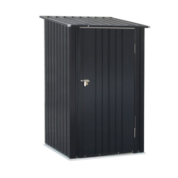 Fanno-Metal Garden Shed Outdoor Storage Durable Weatherproof Steel 99x104x159 cm