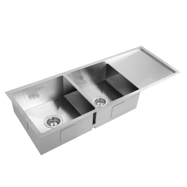 Fanno-Handmade Stainless Steel Sink 304 Food Grade Deep Bowl Scratch Proof Kitchen Sink