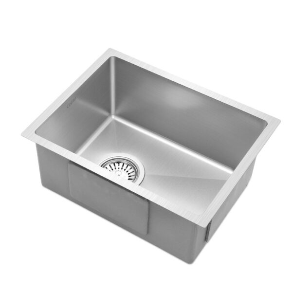 Fanno-Stainless Steel Kitchen Sink 44x34cm Nano Coated Single Bowl Heavy Duty