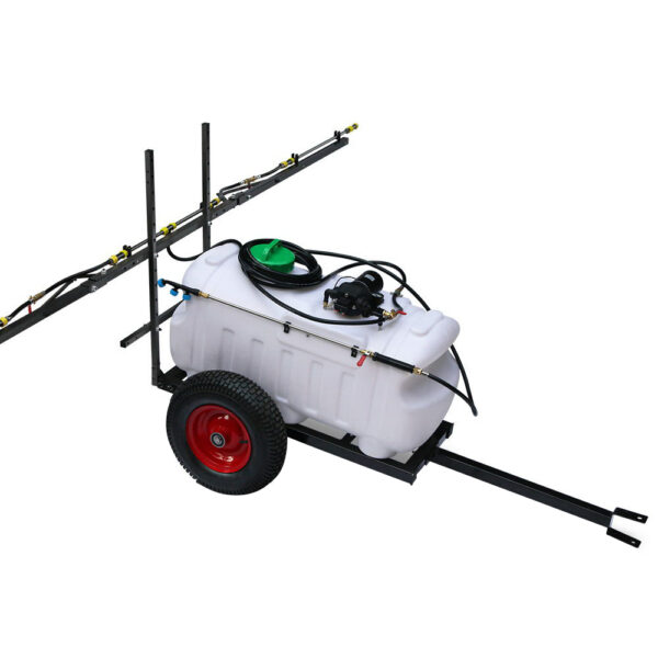 Fanno-Weed Sprayer 100L Tank with Trailer and  Boom for Garden Spraying Tasks