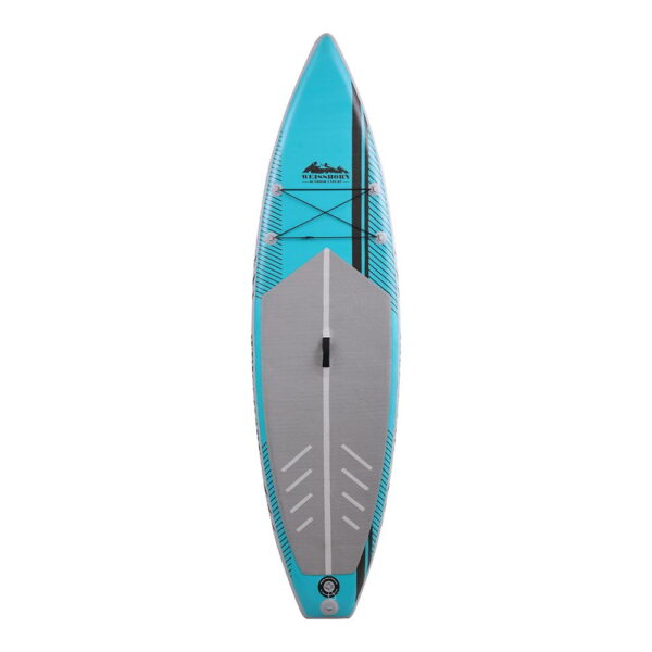 Fanno-Stand Up Paddle Board 10.5ft Inflatable SUP Surfboard Paddleboard Kayak Surf Green