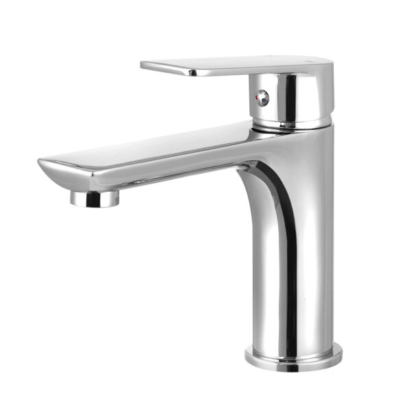 Fanno-Bathroom Basin Mixer Tap Chrome Faucet for Vanity and Laundry Sink 304 Brass