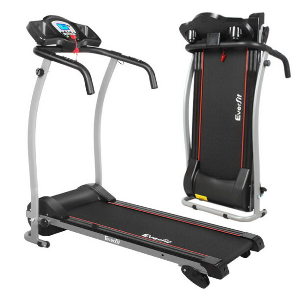 Fanno-Electric Treadmill for Home Gym Cardio Fitness with 12 Programs and Compact Design