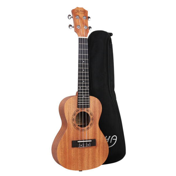 Fanno-23 Inch Concert Ukulele Mahogany Easy Play Uke with Carry Bag and Accessories