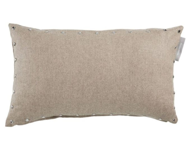 Fanno-Filled Cushion 30cm x 50cm Natural Color Wool Polyester Soft Decor