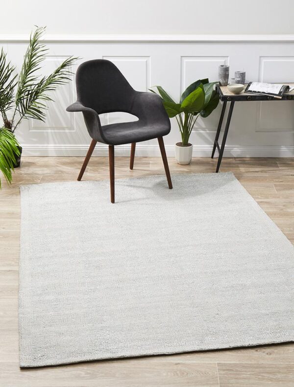 Fanno-Allure Sky Cotton Rayon Rug by Rug Culture - 225X155CM