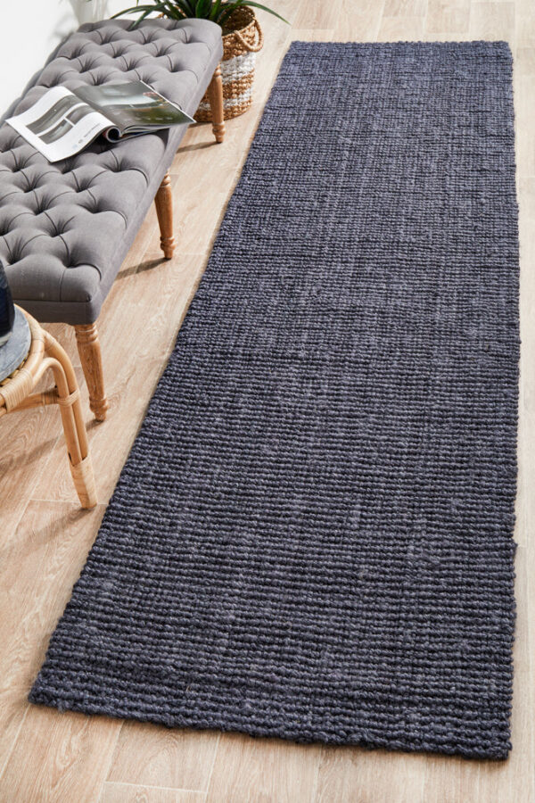 Fanno-Atrium Barker Navy Runner by Rug Culture - 300X80CM