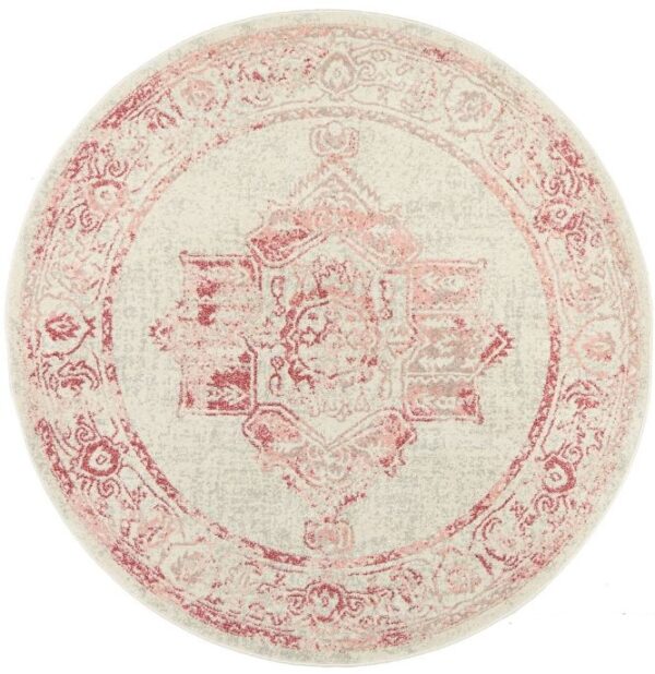 Fanno-Avenue 702 Rose Round by Rug Culture-200X200CM - ROUND