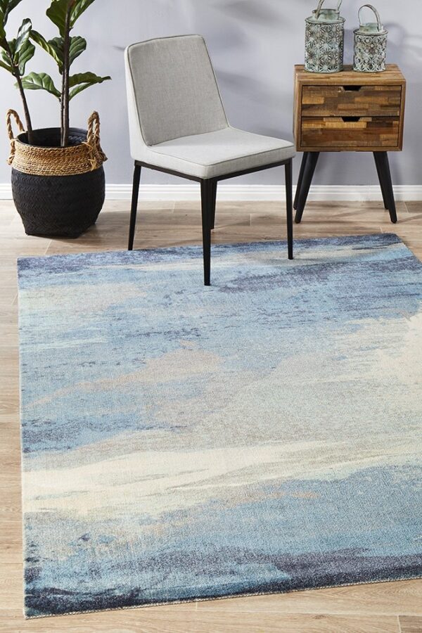 Fanno-City 563 Blue by Rug Culture - 160X110CM - RECTANGLE