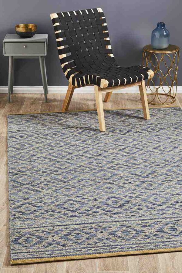 Fanno-Relic 130 Blue By Rug Culture - 320X230CM - RECTANGLE