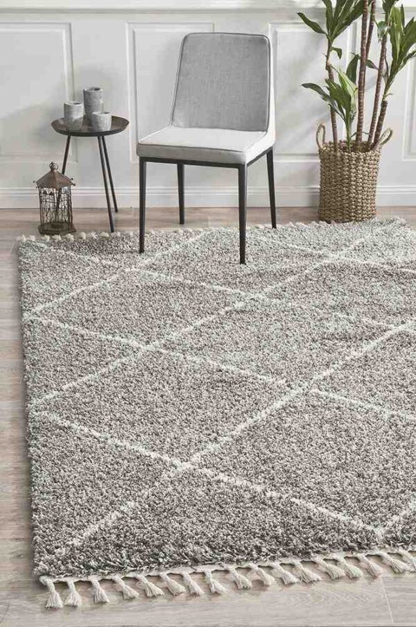 Fanno-Saffron 22 Grey by Rug Culture - 170X120CM - RECTANGLE