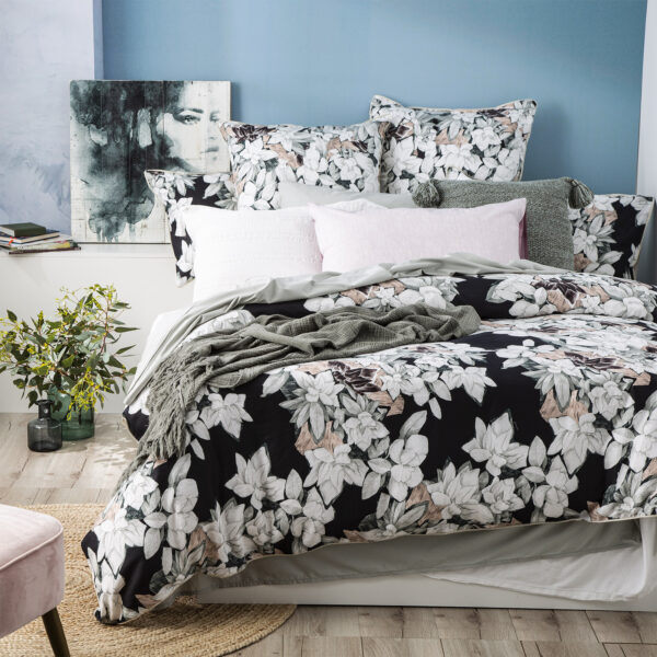 Fanno-300 TC Ivy Cotton Quilt Cover Set by Renee Taylor Queen