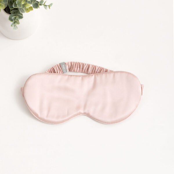 Fanno-100% Mulberry Silk Blue Eye Mask by Renee Taylor