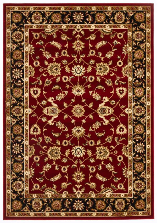 Fanno-Sydney 1 Red Black Rug by Rug Culture - 290X200CM - RECTANGLE