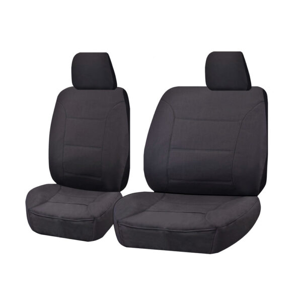 Fanno-Custom Fit Seat Covers for Isuzu D-Max Single Cab 2012 to 2016 Waterproof Canvas