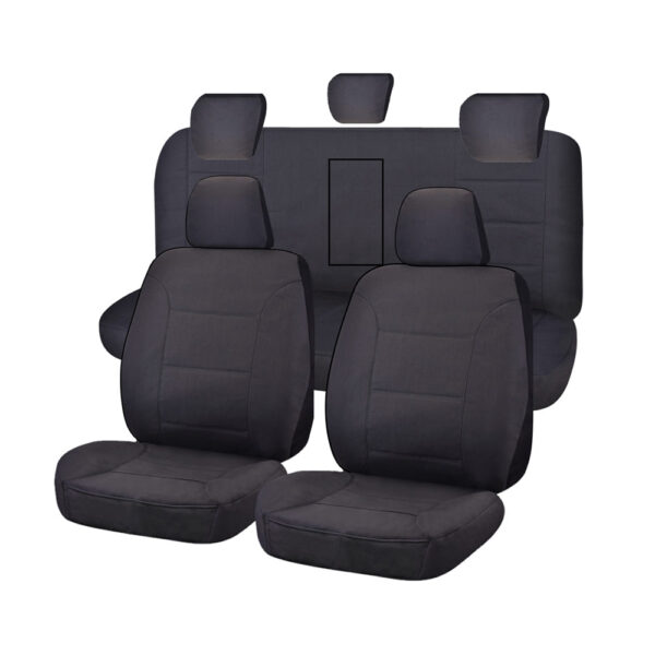 Fanno-Custom Fit Seat Covers for Isuzu D-Max Dual Cab 2012-2020 Waterproof Canvas