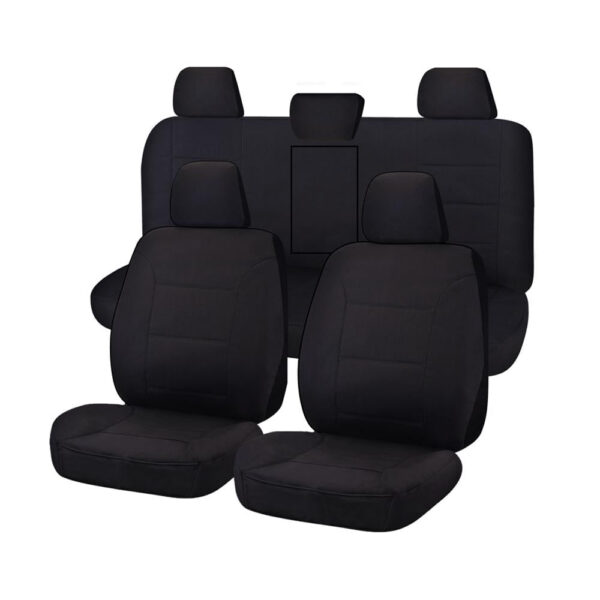 Fanno-Custom Seat Covers for  Hilux Dual Cab 2015 to 2022 Waterproof Canvas