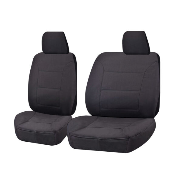 Fanno-Custom Seat Covers for Holden Colorado RG Series Single Cab 2012-2016 Charcoal