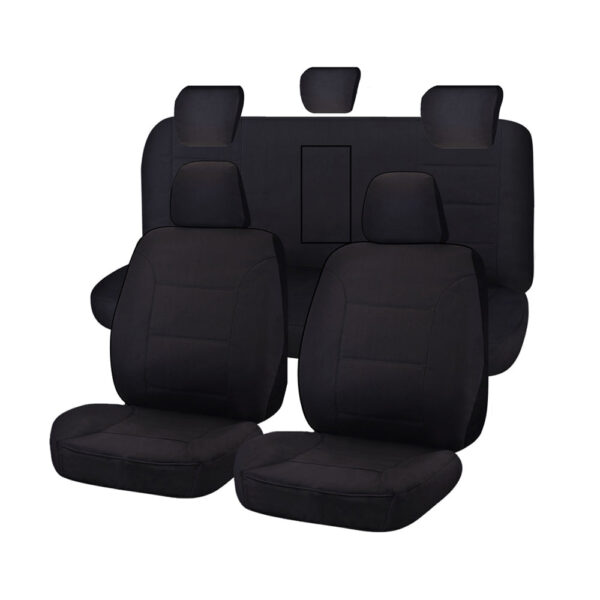 Fanno-Custom Seat Covers for Isuzu D-Max Dual Cab 2012-2020 Water Resistant Heavy Duty