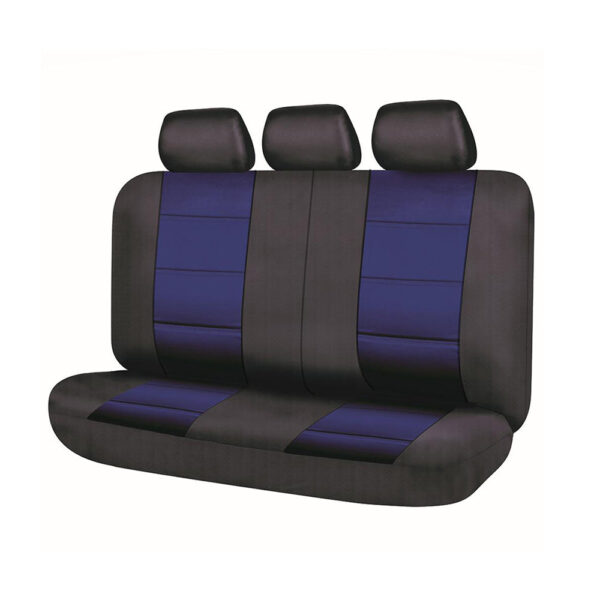 Fanno-Universal Rear Seat Covers Compatible with Most Vehicles Blue El Toro Series II